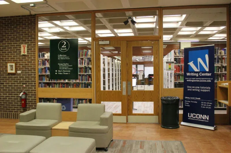 The Homer Babbidge Library is the intellectual, learning, cultural, and social hub for UConn’s main campus in Storrs.