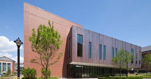 Exterior and Interior Photos of UConn's McHugh Hall