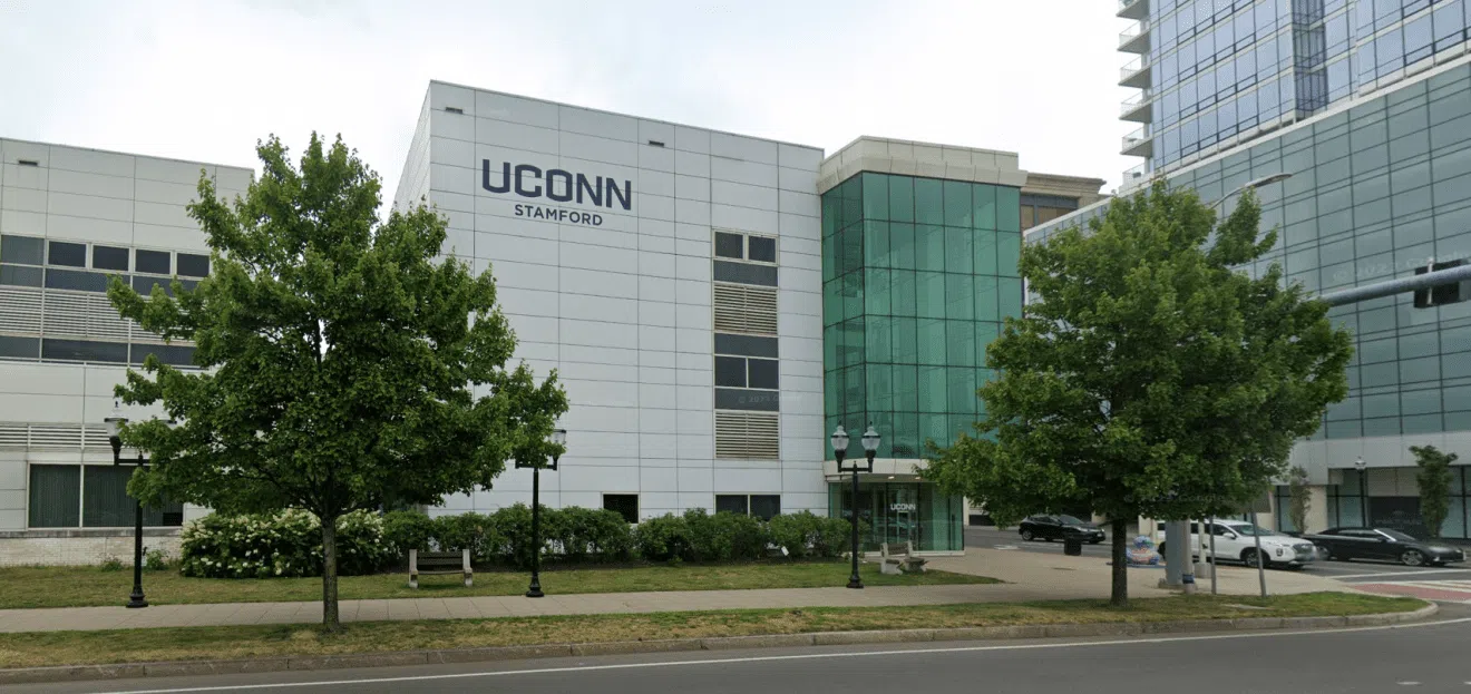 Exterior photos of UConn Stamford