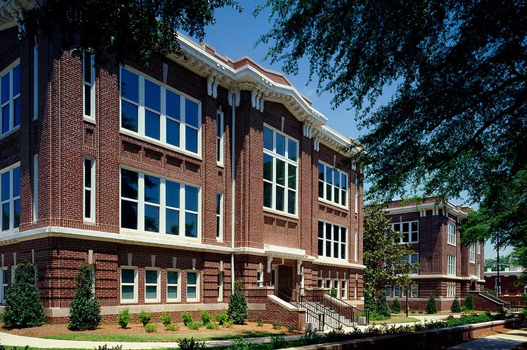 View of McMaster College during the day