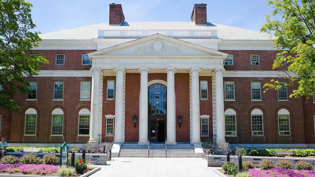 View of Waterman building