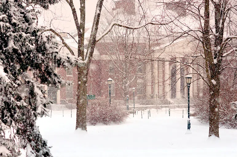 View of Waterman building