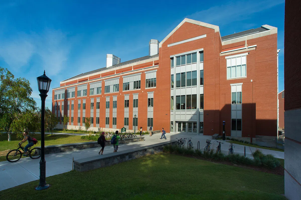 View of Discovery Hall building