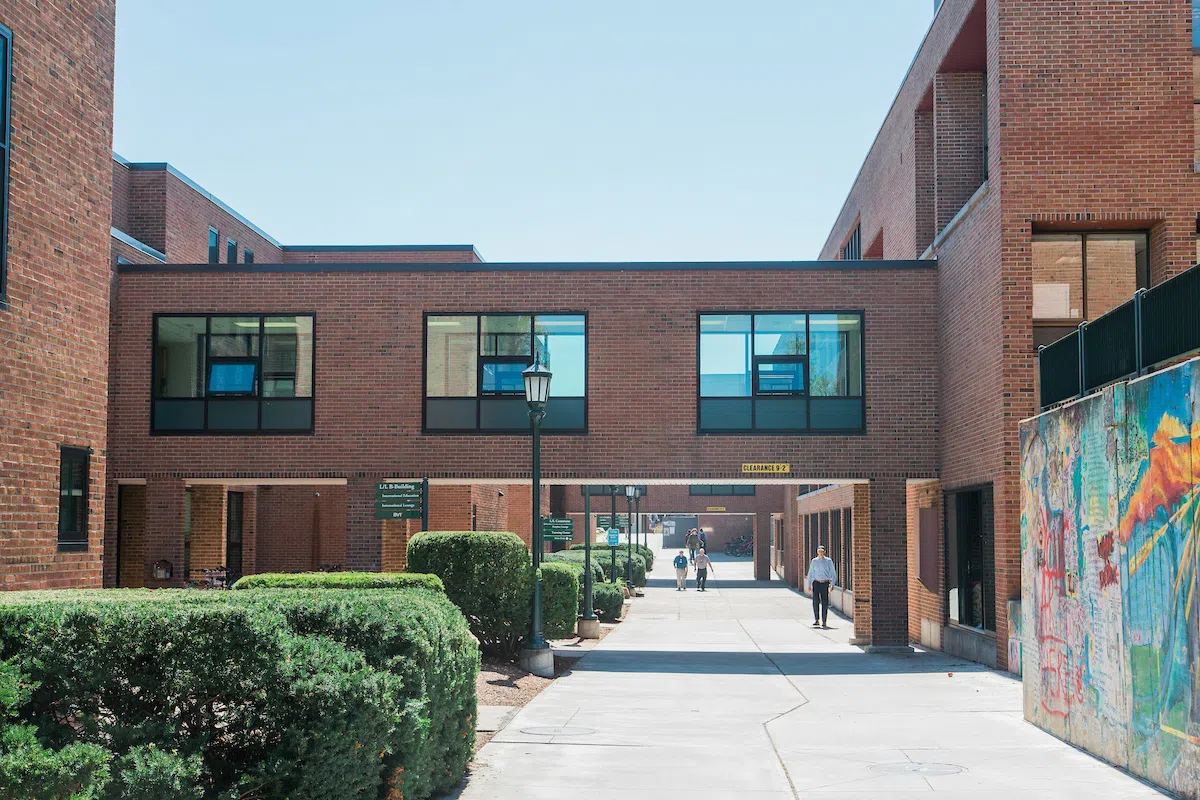 Exterior look at L&L building.