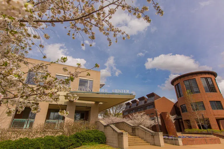 Exterior view of the Student Life Center