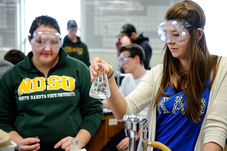 Students are able to get hands-on experience in labs they take to help elevate what they learn in lecture to a real-life understanding.