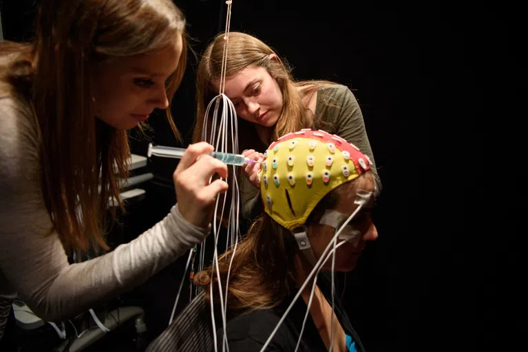 Get involved in cutting-edge research through the Center for Visual and Cognitive Neuroscience. Students are able to start leading experiments as early as their first year on campus!