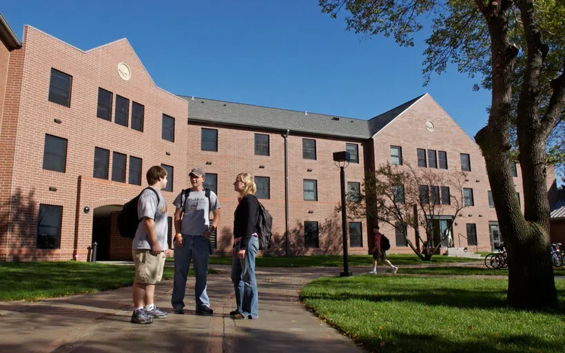 Bison Court is one of four apartment complexes NDSU students can live in after their first year on campus.